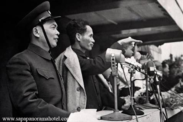 General  Vo Nguyen Giap & Pham Van Dong